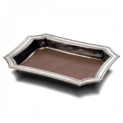 Matera Pocket Tray (Leather Inlay) - 21.5 x 17 см  