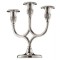 Roma 3 Flame Candelabra - 25 см