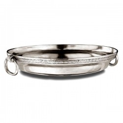 Roma Round Bowl (with rings) - 29 см  