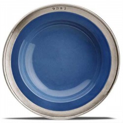Суповая тарелка Convivio, синее, 21 см, 4 шт.