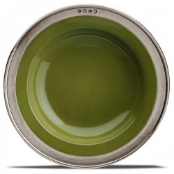 Суповая тарелка Convivio, зеленое, 21 см, 4 шт.