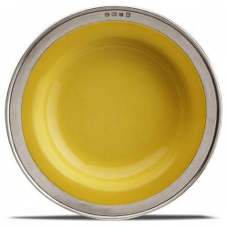 Суповая тарелка Convivio, желтое, 21 см, 4 шт.