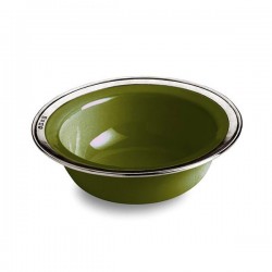 Тарелка для хлопьев Convivio, зеленая, 20 см, 2 шт.