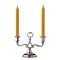 Tazio 2 Flame Candelabra - 17.5 см