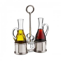 Todi Oil & Vinegar Set (Glass stoppers) - 23 см 