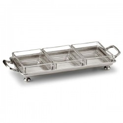 Umbria Footed Crudit?s Tray (with handles) - 29 x 13.5 cm
